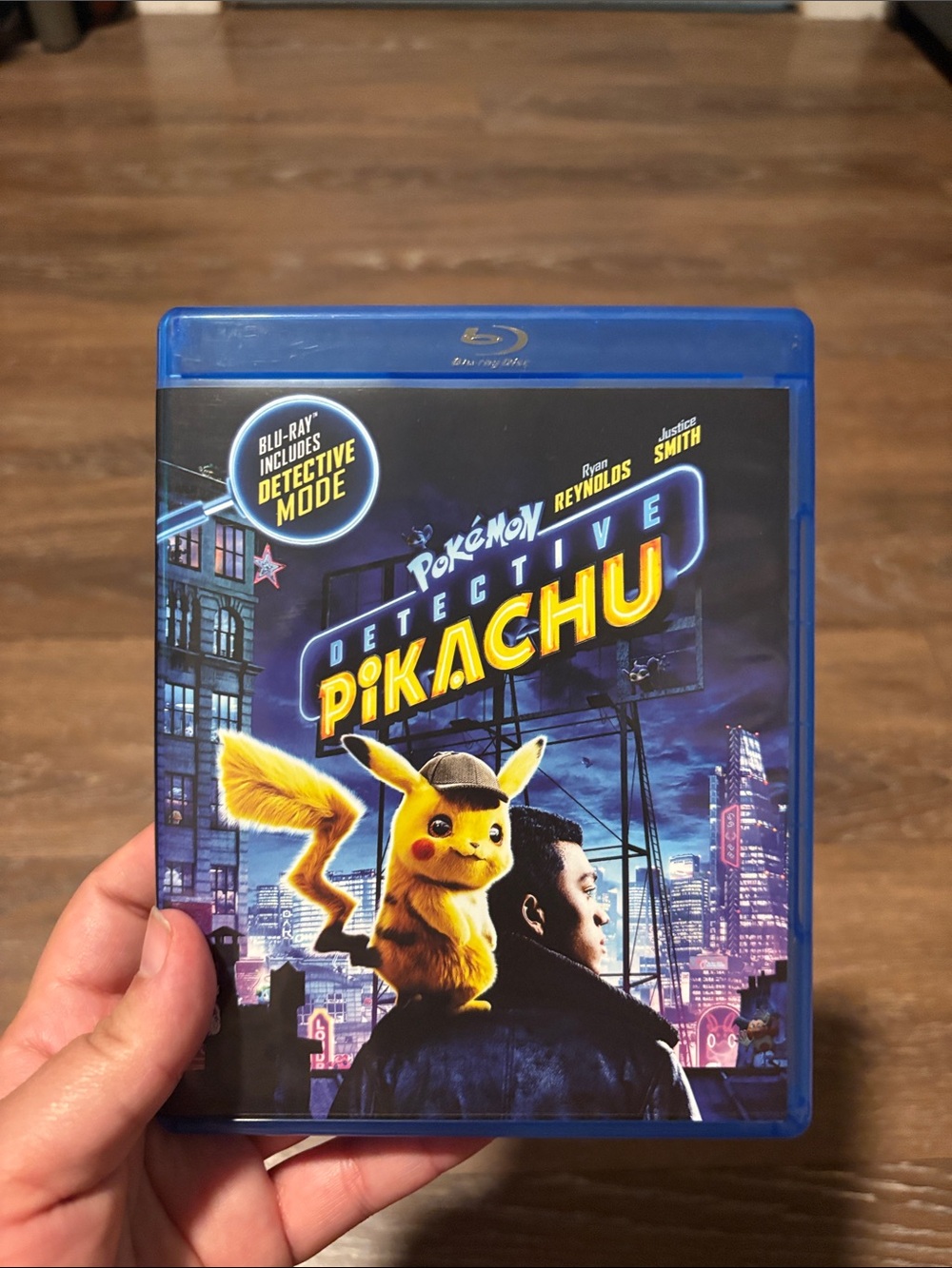 Pokemon Detective Pikachu Blu-ray - Yellow & Blue Artwork